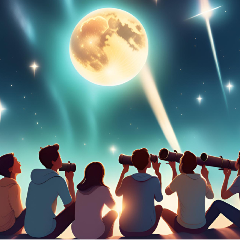 Lunette astronomique.